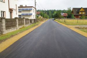 Zakończono przebudowę drogi gminnej ul. Bocznej w Kuczowie